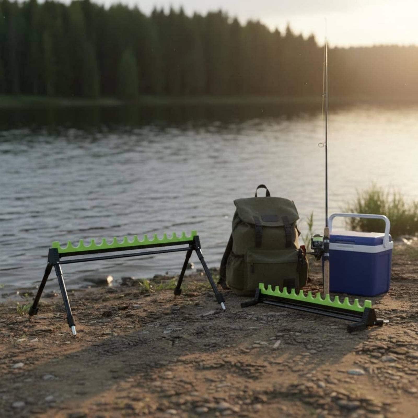 Multi Slot Fishing Rod Stand P - огляд і ціна Telescopic Fishing Rod