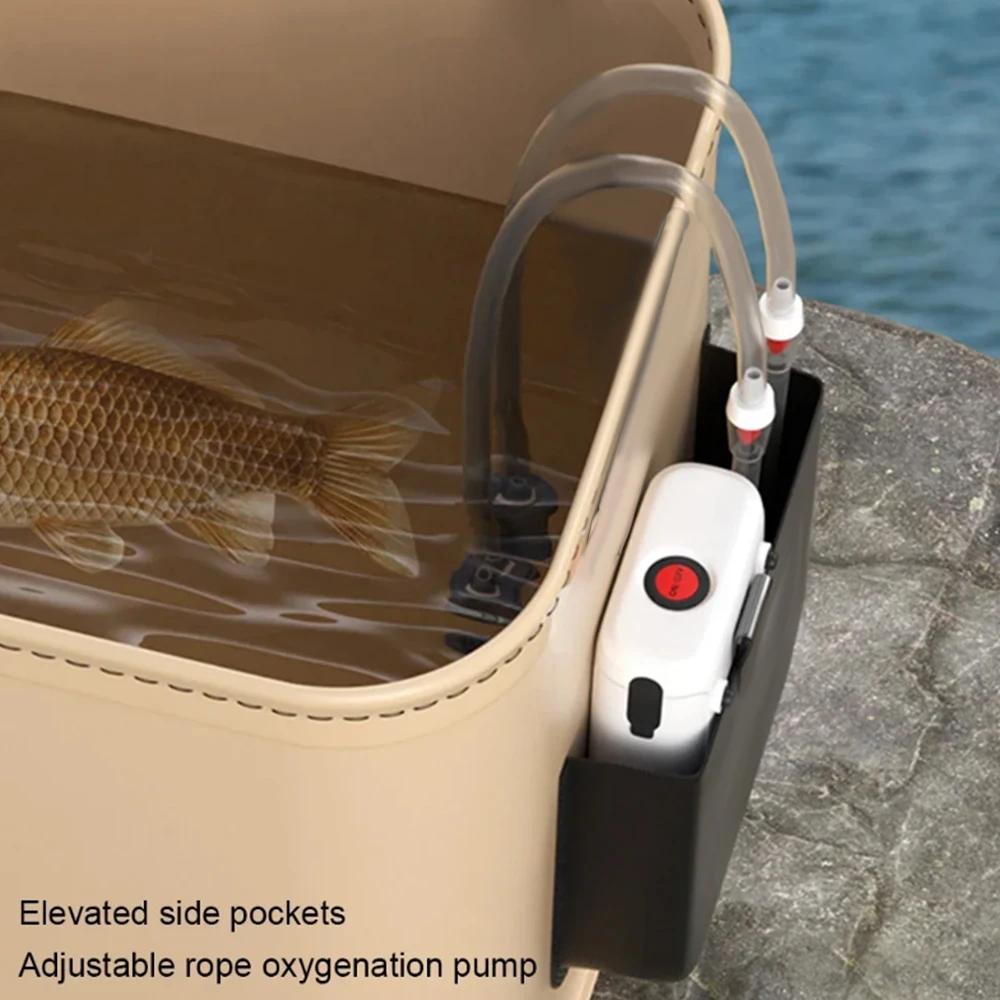 Outdoor Fishing Bucket Foldabl - огляд і ціна Fishing Equipment Net