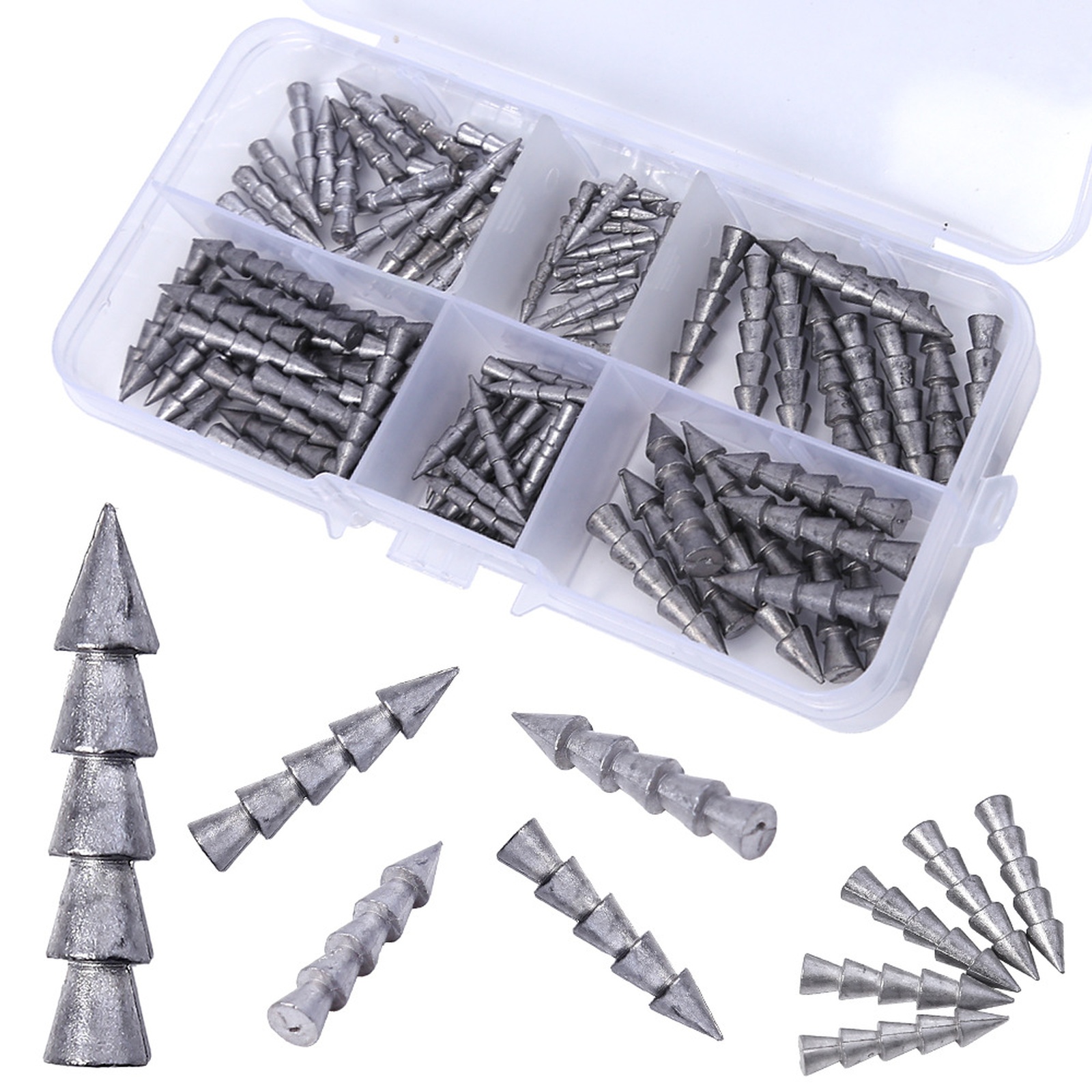 Tungsten Nail Weights 100 Kit  - огляд і ціна Tungsten Sinkers