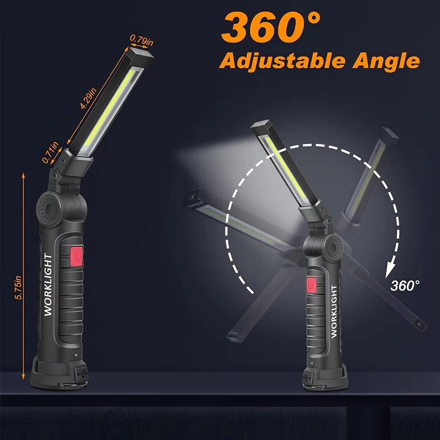 Rechargeable Magnetic Work Lig - огляд і ціна Fishing Hook
