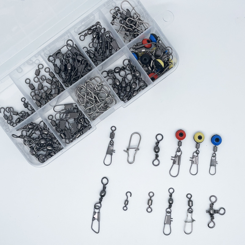 115pcs Fishing Swivel Connecto - огляд і ціна Tackle Box