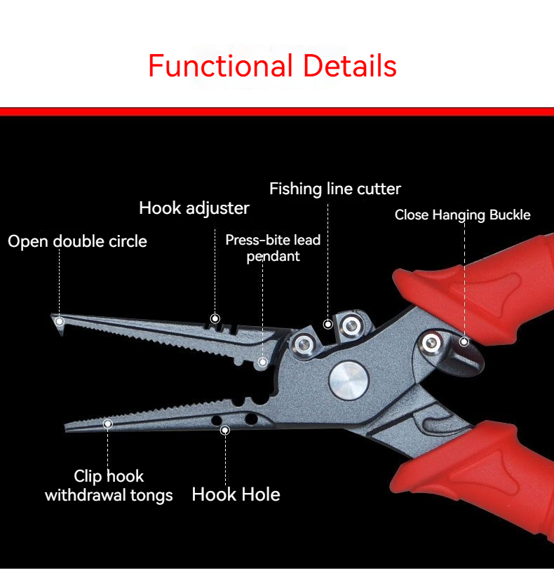 High-Precision Luya Pliers Mul - огляд і ціна Fishing Equipment Cheap