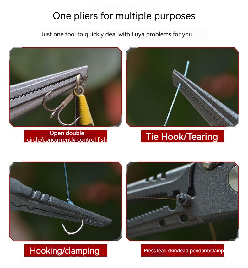 High-Precision Luya Pliers Mul - огляд і ціна Fishing Equipment Cheap