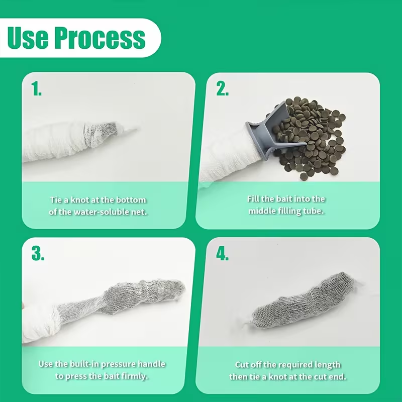 1pc PVC Water-Soluble Fishing  - огляд і ціна Fishing Equipment Net