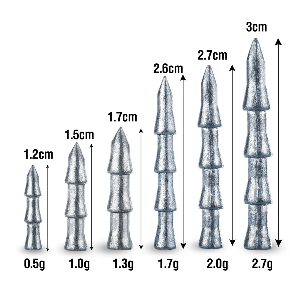 30Pcs Tungsten Nail Weights Hi - огляд і ціна Tungsten Sinkers