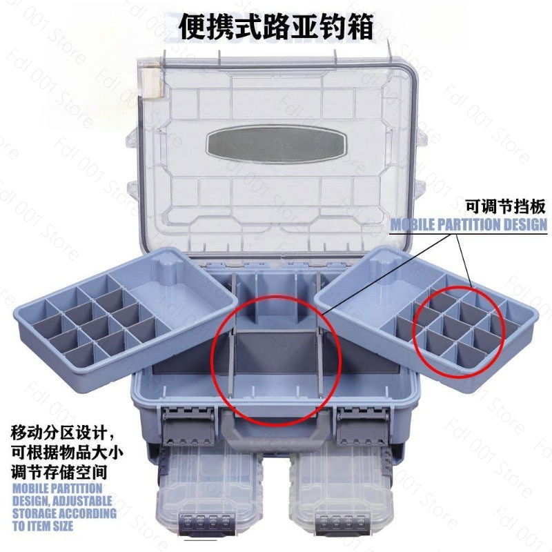 Fishing Tackle Box Large Capac - огляд і ціна Tackle Box