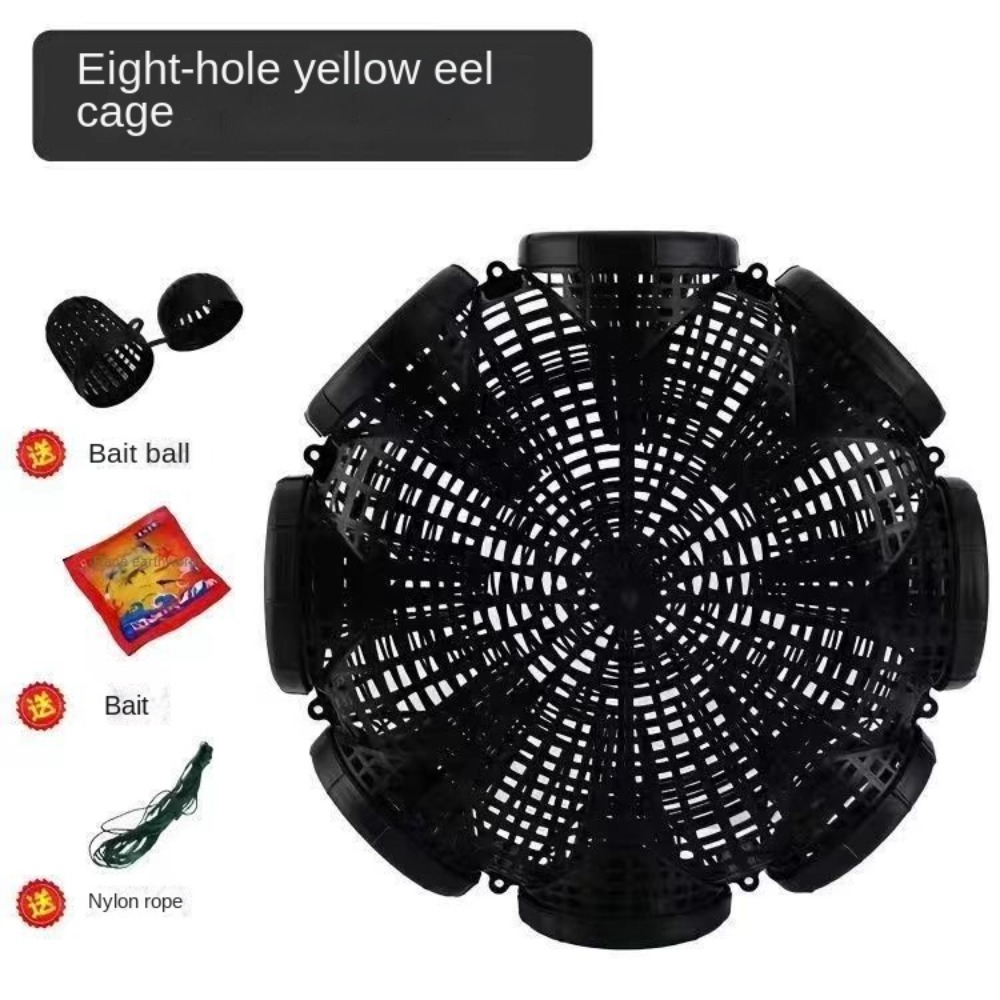 Black Fish Net Cage Fish Net C - огляд і ціна Fishing Equipment Net