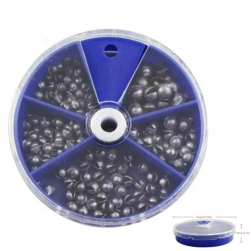 Split Shot Fishing Sinkers Wei - огляд і ціна Tackle Box