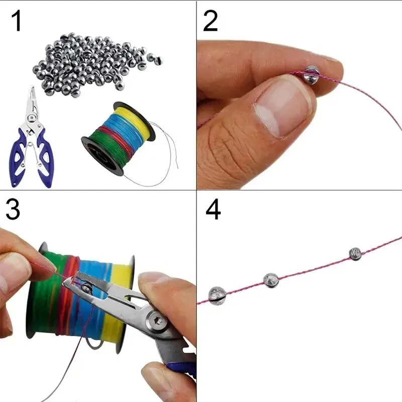 Split Shot Fishing Sinkers Wei - огляд і ціна Tackle Box