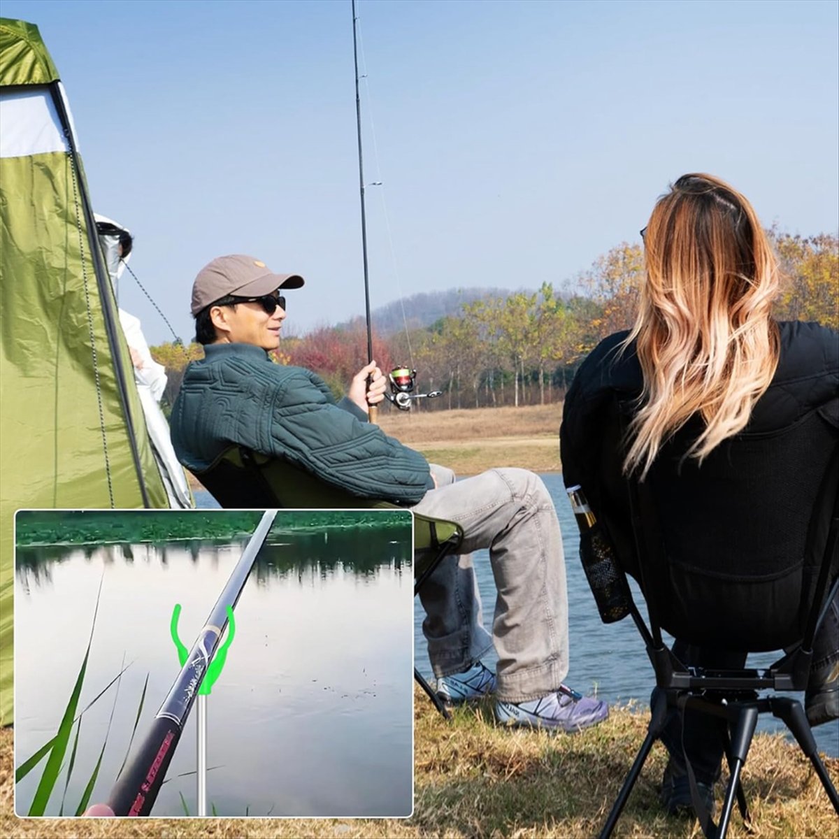 [MEGAL SALE]Fishing Rod Holder - огляд і ціна Telescopic Fishing Rod