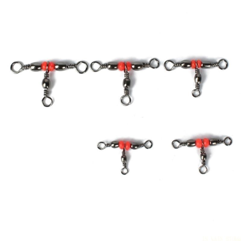 M5TC 50Pcs 3 Way Swivels Fishi - огляд і ціна Fishing Equipment Line