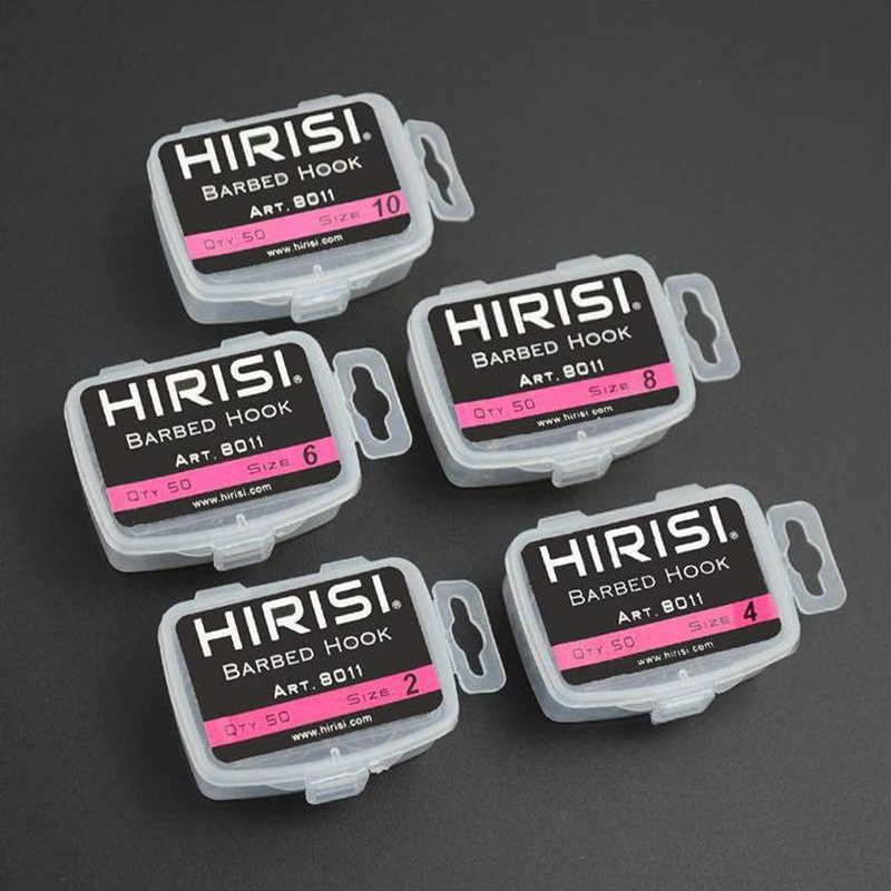 New Hirisi 50pcs Boxed Hooks B - огляд і ціна Tackle Box