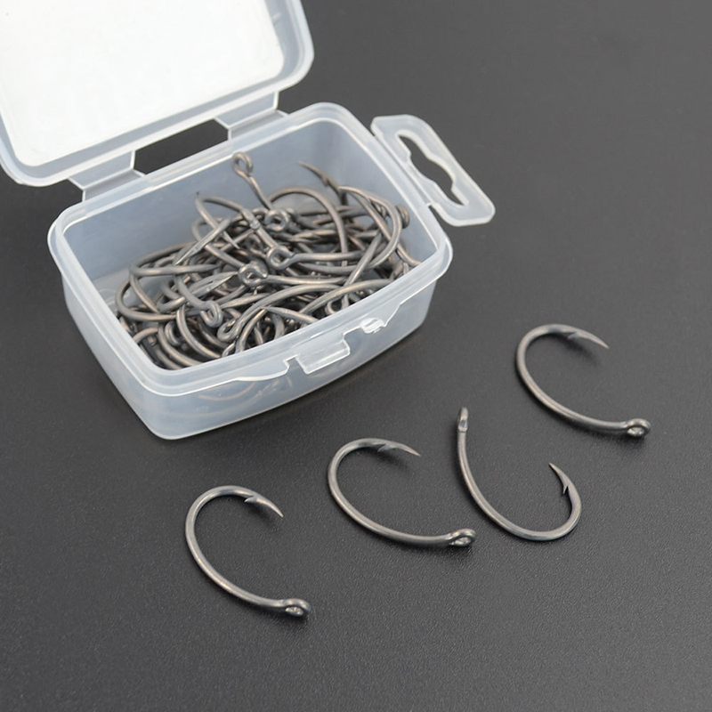 New Hirisi 50pcs Boxed Hooks B - огляд і ціна Tackle Box