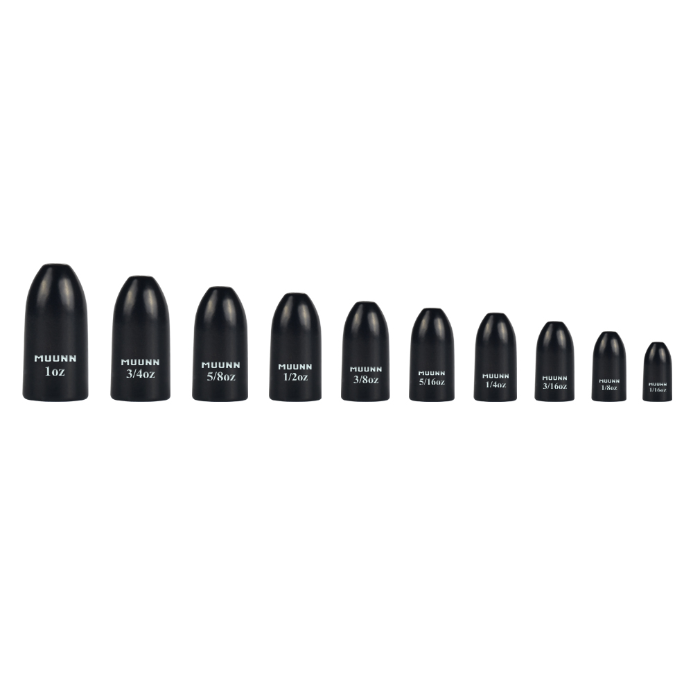 MUUNN 10pcs Worm Weights More  - огляд і ціна Tungsten Sinkers