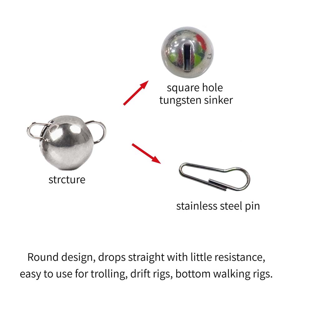 TITOS Tungsten Cheburashka Sin - огляд і ціна Tungsten Sinkers