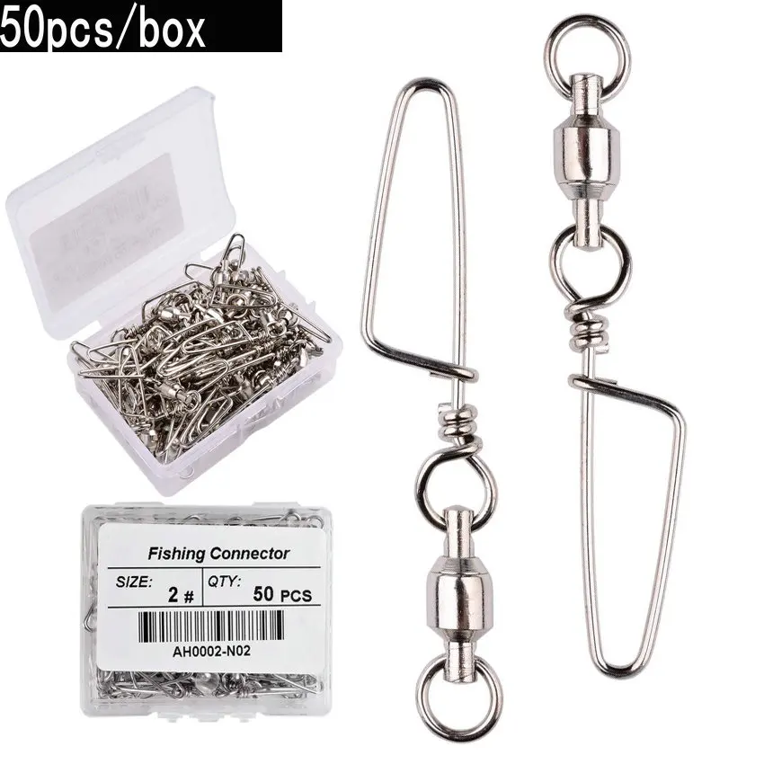 50pcs Fishing Ball Bearing Swi - огляд і ціна Tackle Box