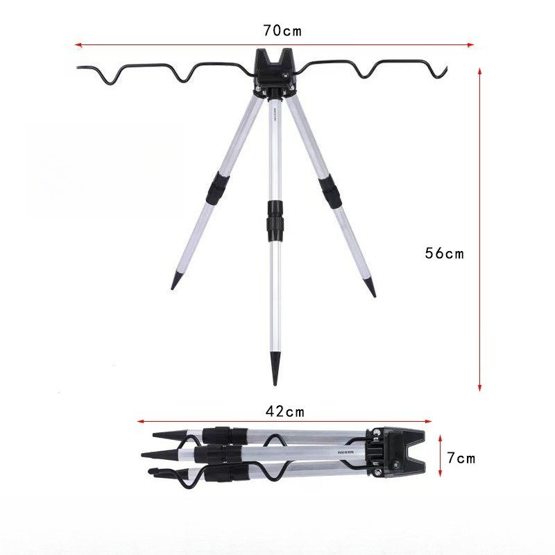 1PC Fishing Sea Rod Bracket Al - огляд і ціна Telescopic Fishing Rod