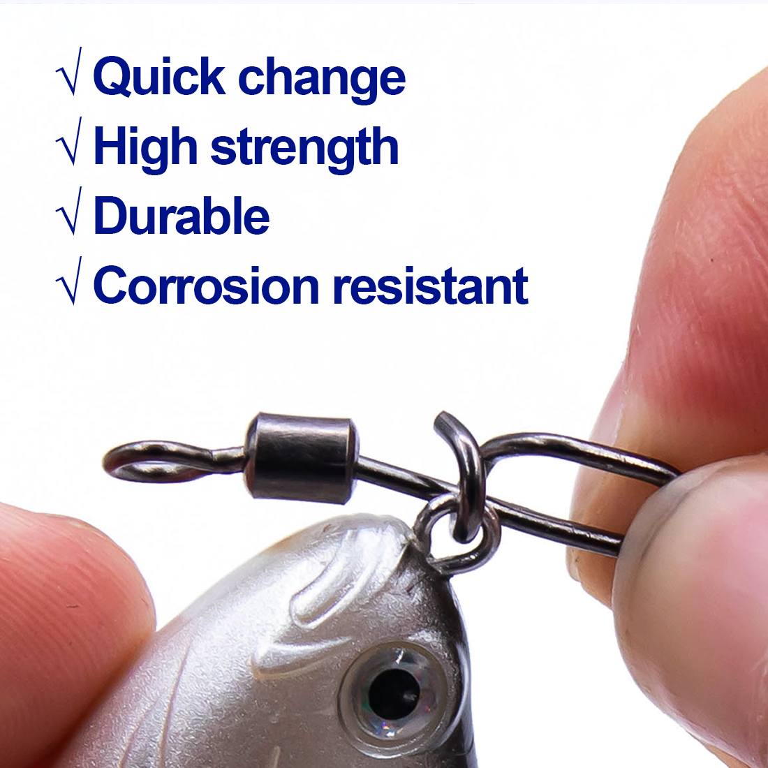 FishTrip Fishing Swivel Snap T - огляд і ціна Fishing Equipment Cheap