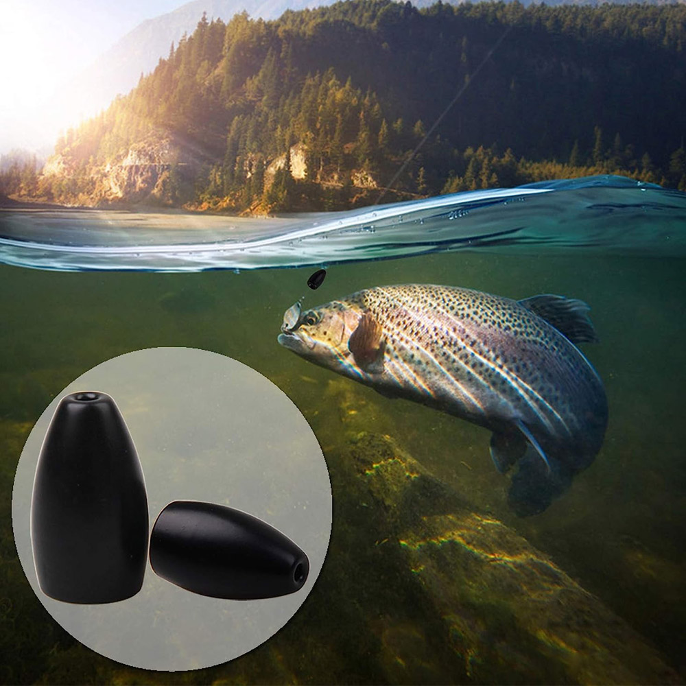 Tungsten Steel Fishing Weights - огляд і ціна Tungsten Sinkers